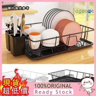 [華成百貨] 廚房碗碟碗筷收納架水槽置物架盤子瀝水架
