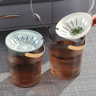 茶桶 茶渣桶 茶葉垃圾桶 排水桶 茶具配件 茶水桶茶渣分離傢用加厚茶具配件過濾茶臺功夫茶排水垃圾桶廢水桶