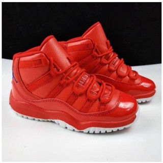 耐吉 品牌特賣耐克童鞋n-ikeskaker童鞋air Jordan aj11 jordan11代籃球跑鞋大童喬11高幫