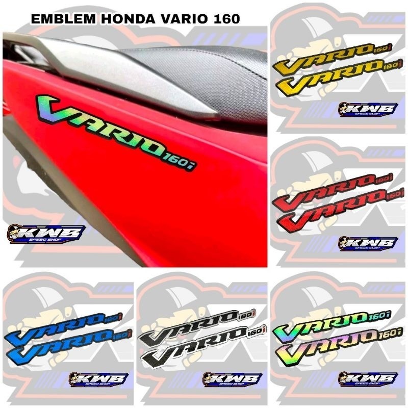 HONDA 本田vario 160徽logo壓花本田vario 160厚亞克力材質可一套左右
