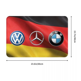 新款 BMW Logo (7) 浴室法蘭絨地墊 廁所衛生間防滑腳墊 茶几門口吸水地墊 速乾進門地毯 客廳沙發臥室洗手間地