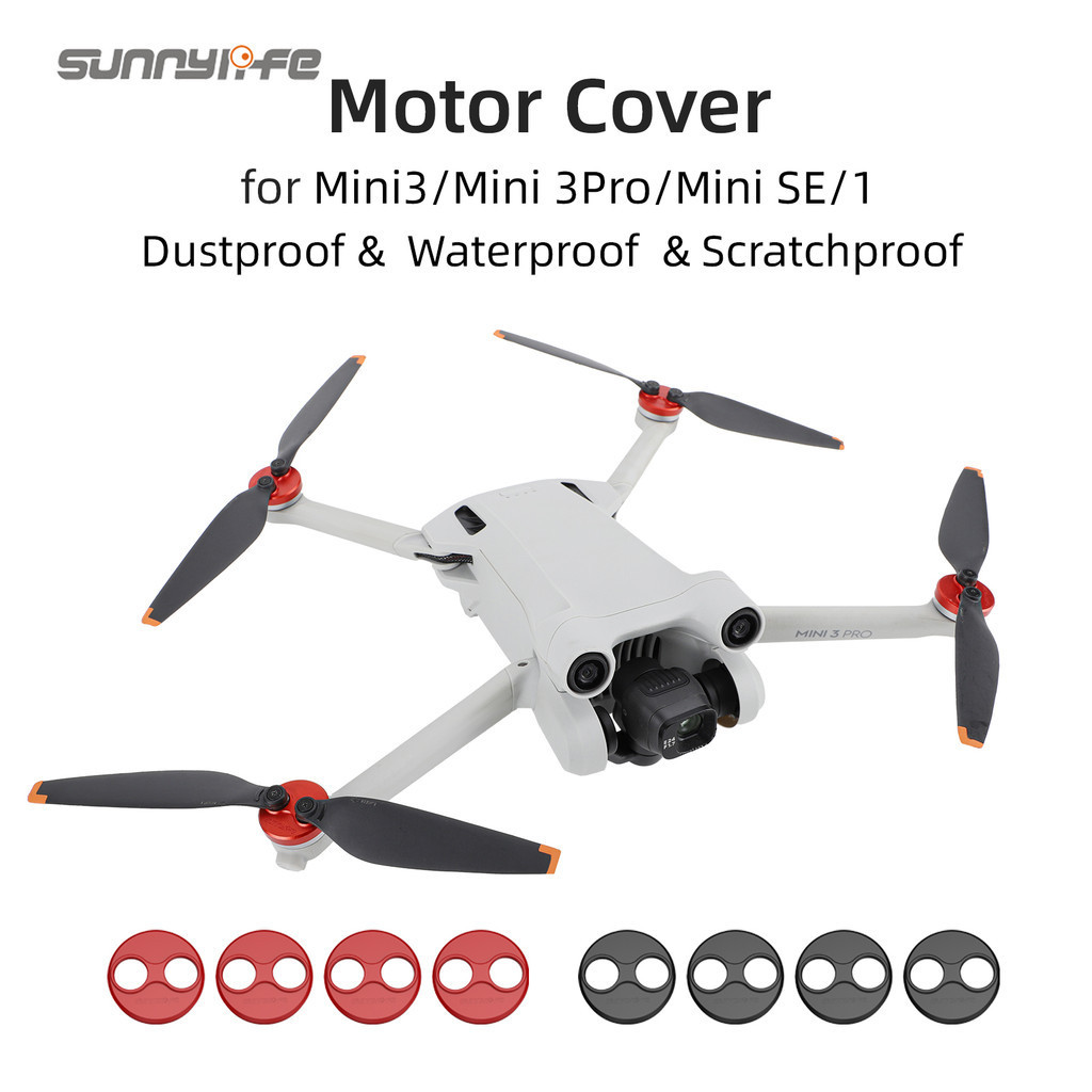 Sunnylife 電機罩螺旋槳阻擋防刮鋁合金電機罩適用於 Mini 3 Pro/Mini SE/Mavic Mini