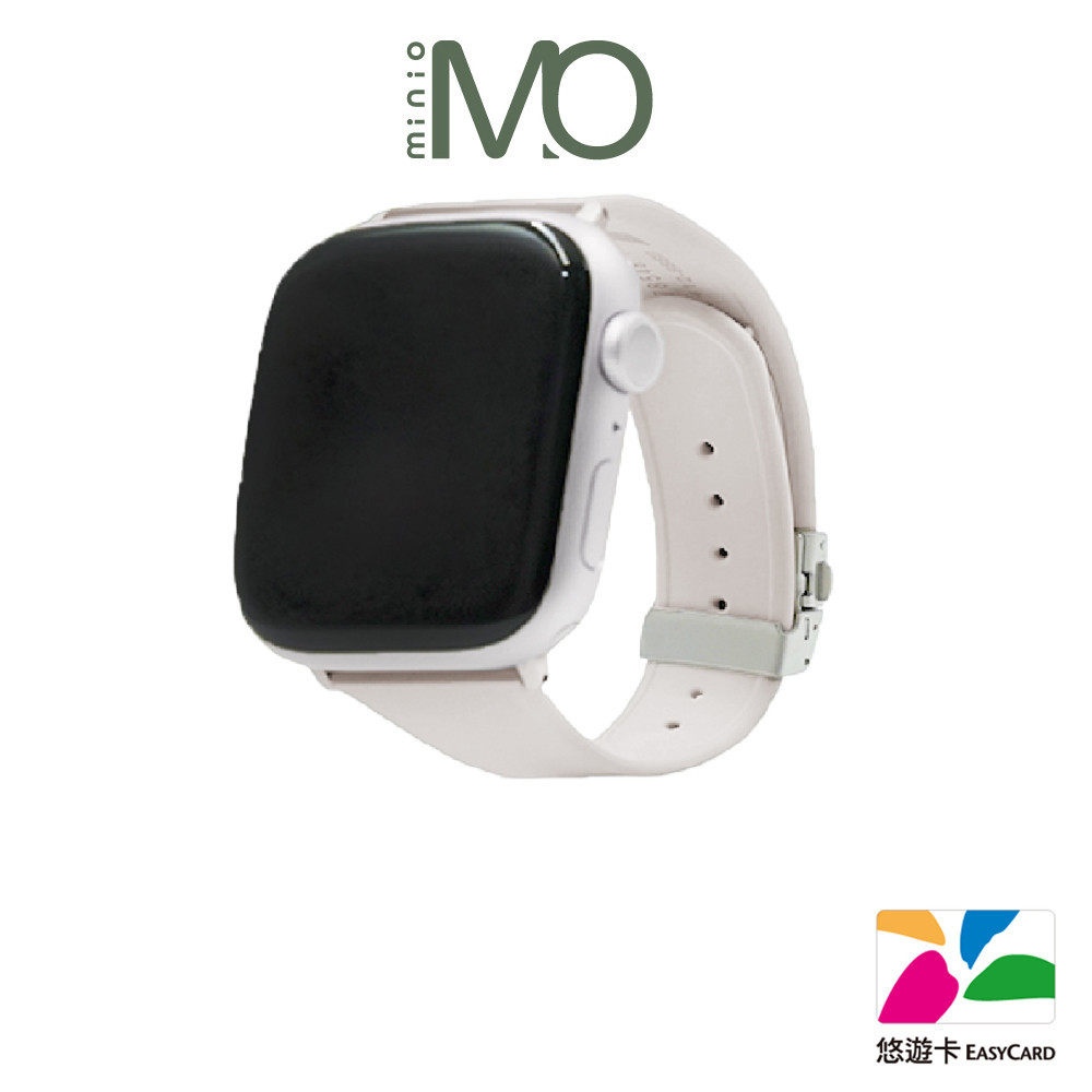 minio Apple Watch New 2.0官方認證客製晶片防水矽膠悠遊卡錶帶