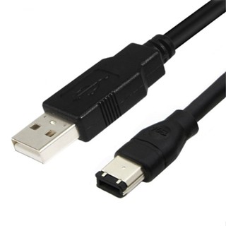 新到貨 JUNSUNMAY Firewire IEEE 1394 6 針公頭轉 USB 2.0 公頭適配器轉換器電纜線,