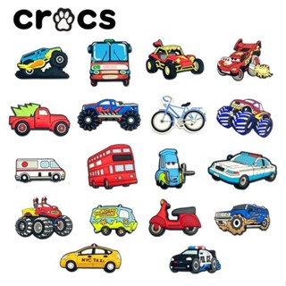 Crocs JIbbitz 汽車系列 Crocs 鞋釦可愛卡通拖鞋裝飾扣 Crocs 吊飾時尚韓版鞋花