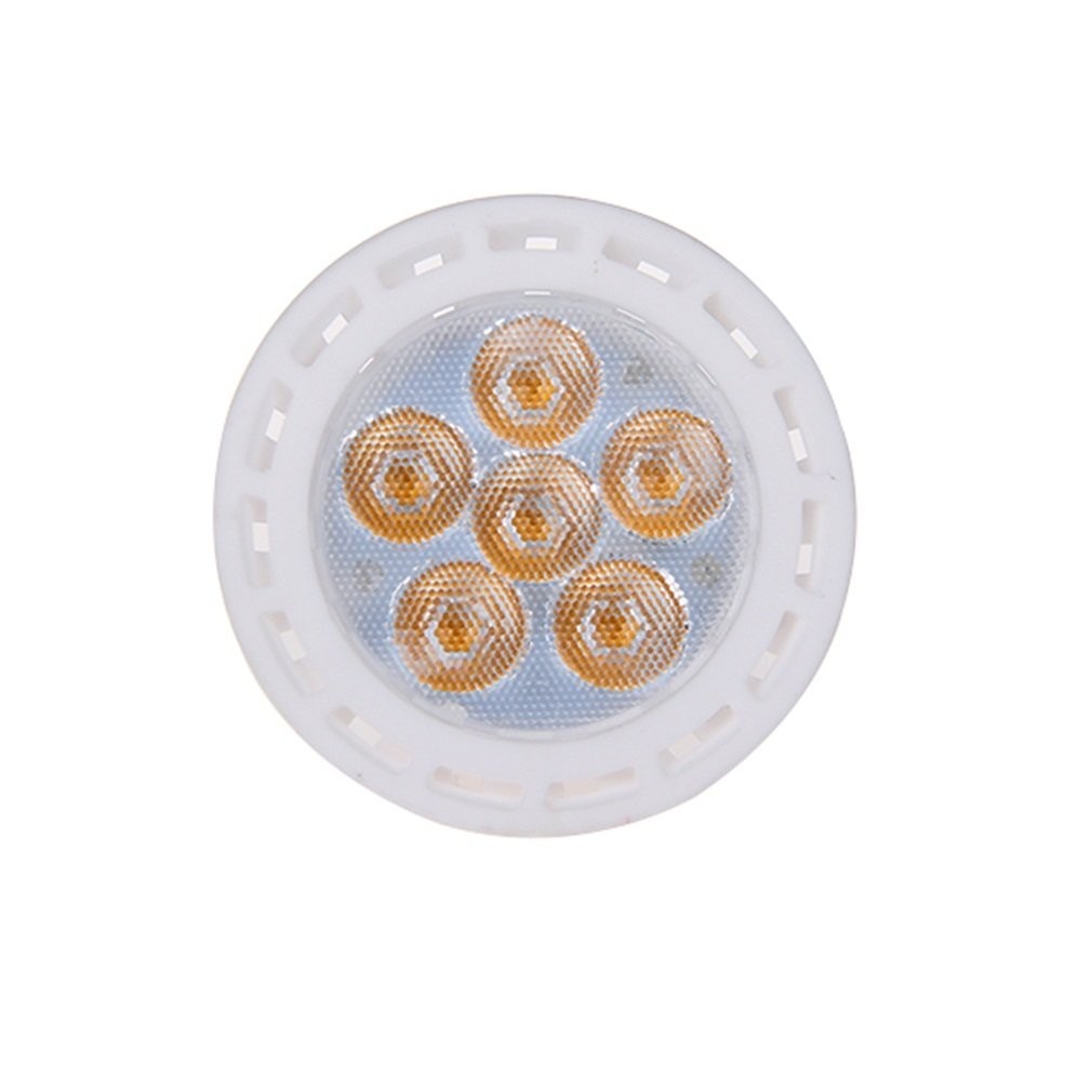 10 x 陶瓷 GU10 6W 6 SMD3030 LED 射燈燈泡暖白/日白