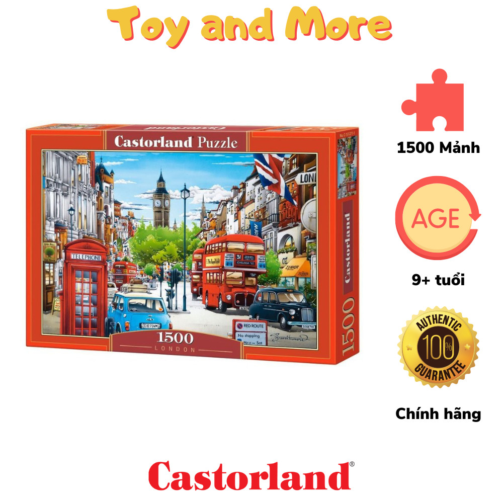 Castorland London 拼圖套裝 1500 片