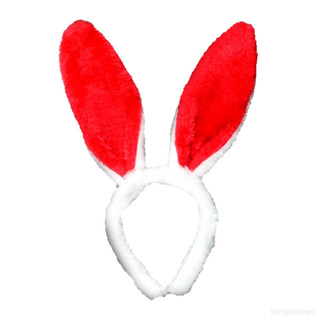 復活節節日絨毛兔耳朵頭帶頭飾裝扮道具 有趣的派對帽子兔子耳朵