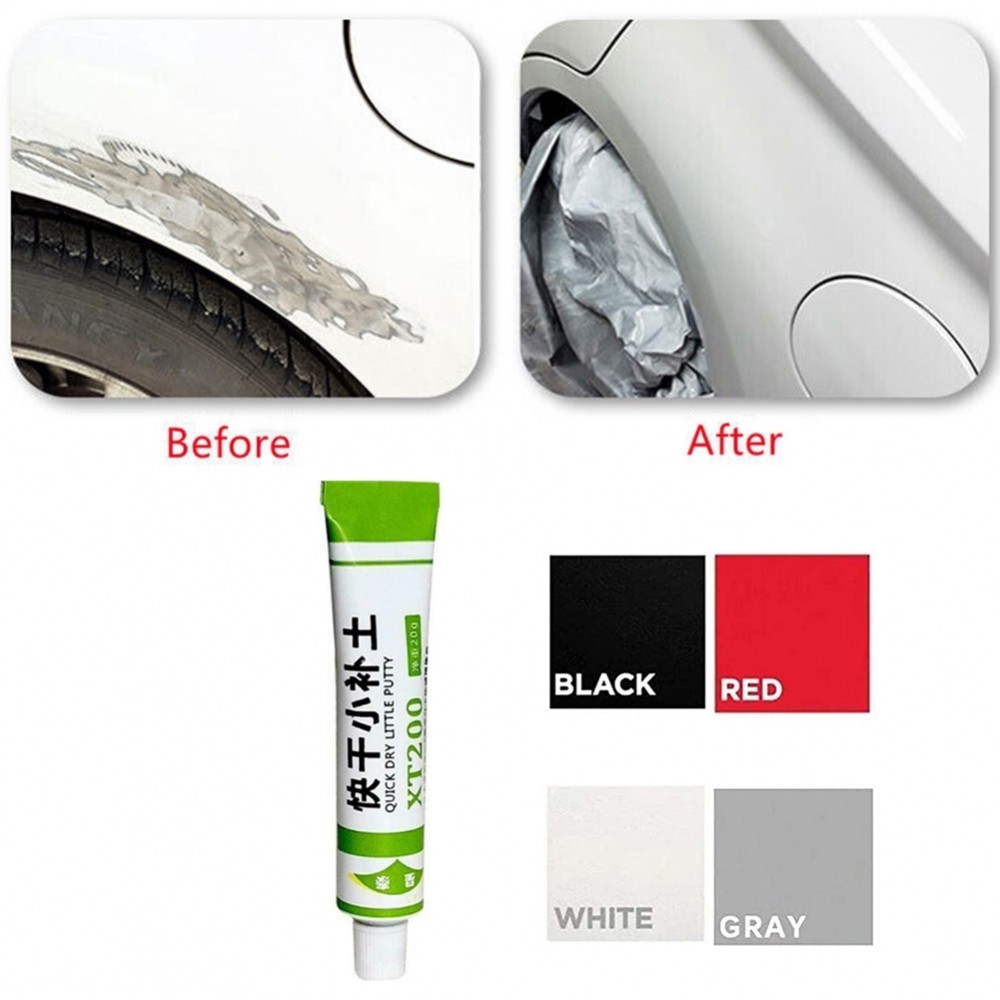汽車刮痕去除劑修復油漆車身複合膏透明套件汽車訪問 20g