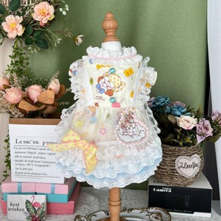 【特惠免運】寵物衣服狗狗衣服貓咪衣服重工高定寵物貓洛麗塔公主裙防掉毛狗狗衣服愛在城堡泰迪博美