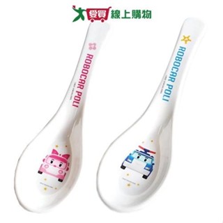 Poli波力 湯匙 臺灣製 正版授權 安全無毒 小孩餐具【愛買】