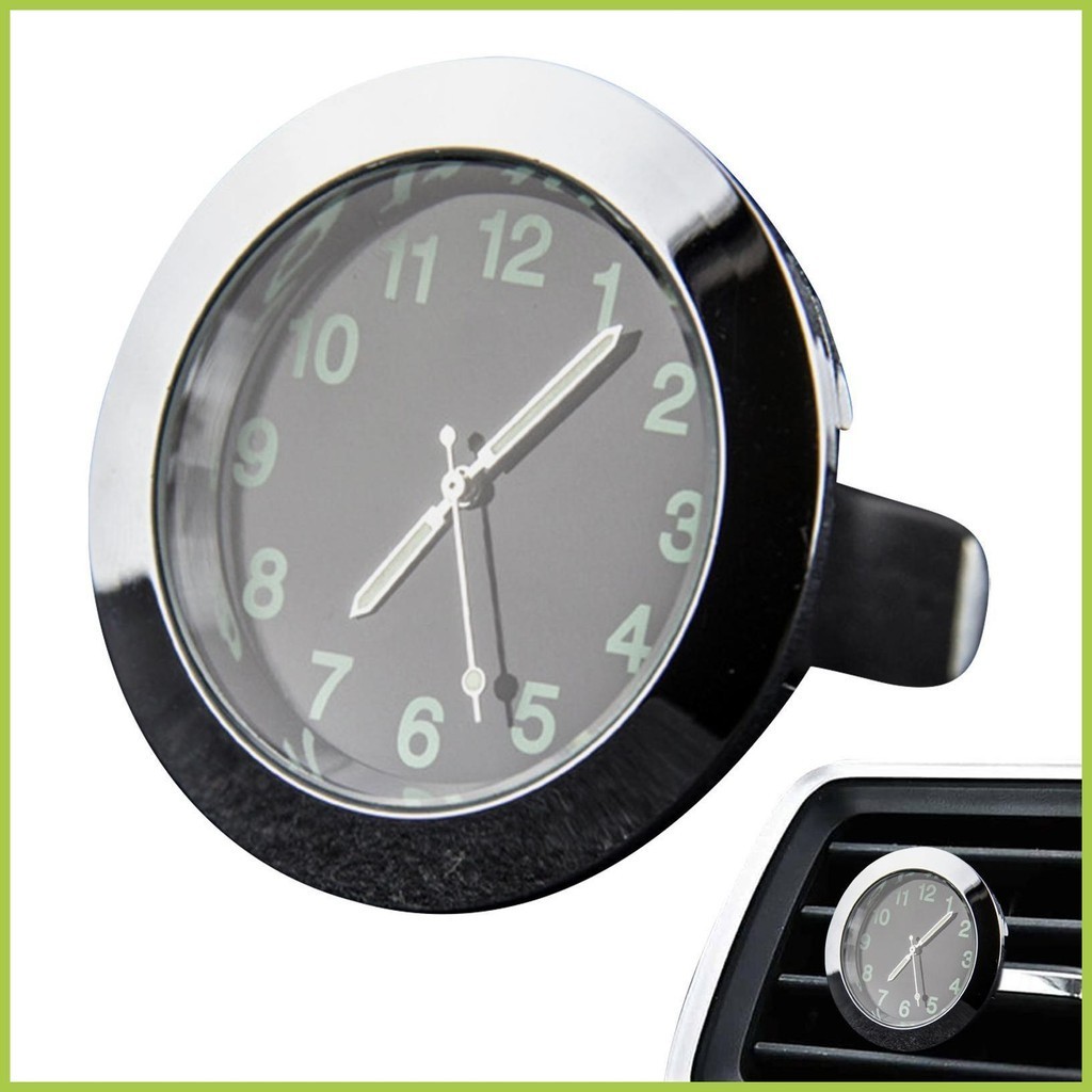 貼在時鐘上迷你發光車輛儀表板時鐘超薄數字時鐘用於汽車儀表板家庭辦公桌 phdtw