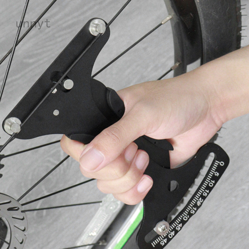 Unnyt 腳踏車輻條張力計調圈工具 山地車鋼絲張力調整扳手 輪組校正車圈