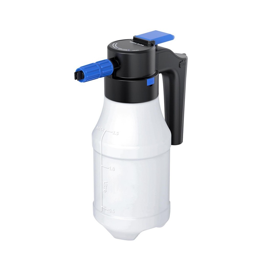 [lzdhuiz3] 1.5l 電動加壓泡沫噴霧器泵泡沫噴霧器用於窗戶清潔