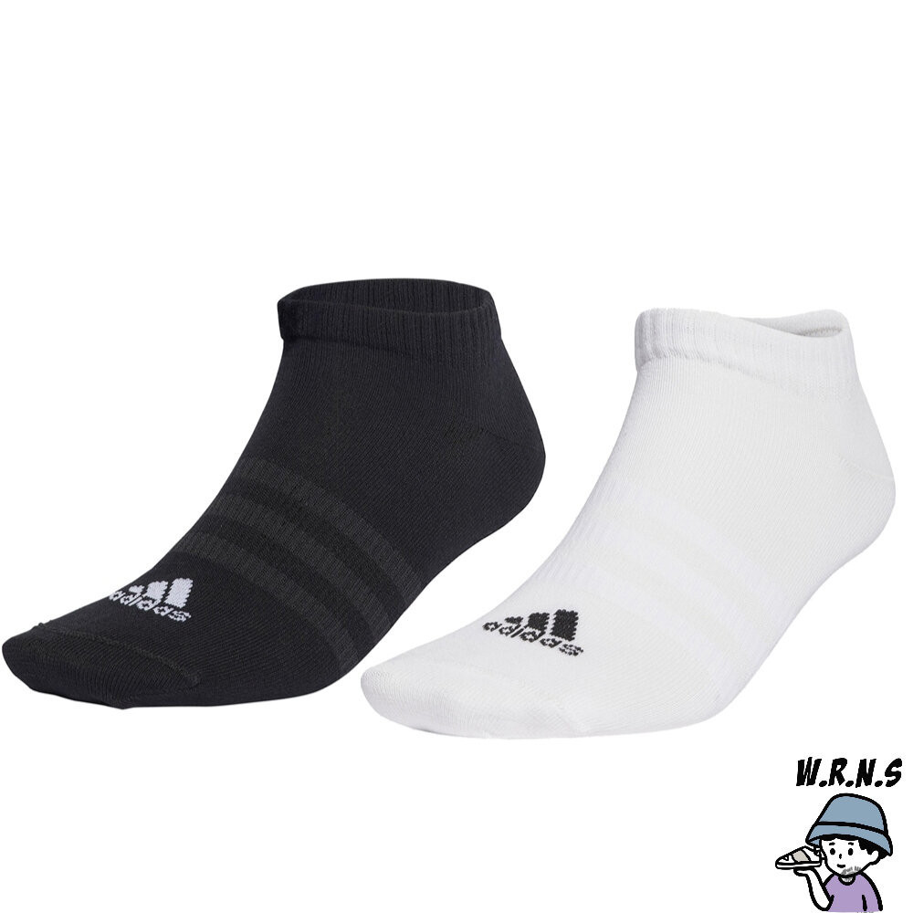 Adidas 襪子 隱形襪 白/黑 HT3465/IC1330