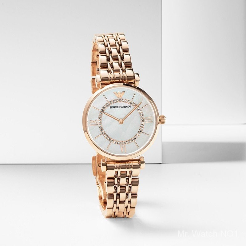 FTIT 滿天星手錶 明星同款 鋼質錶帶時尚休閒石英女士腕錶 AR1909