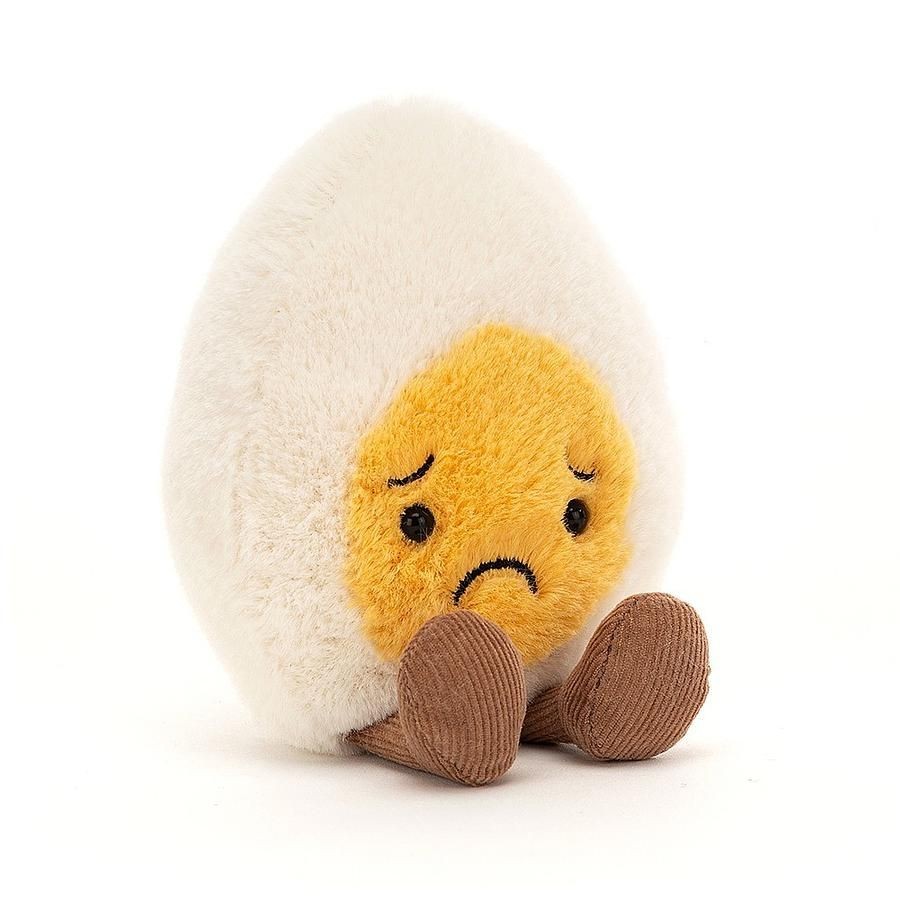 Jellycat趣味水煮蛋 Boiled Egg Sorry/ 14cm eslite誠品