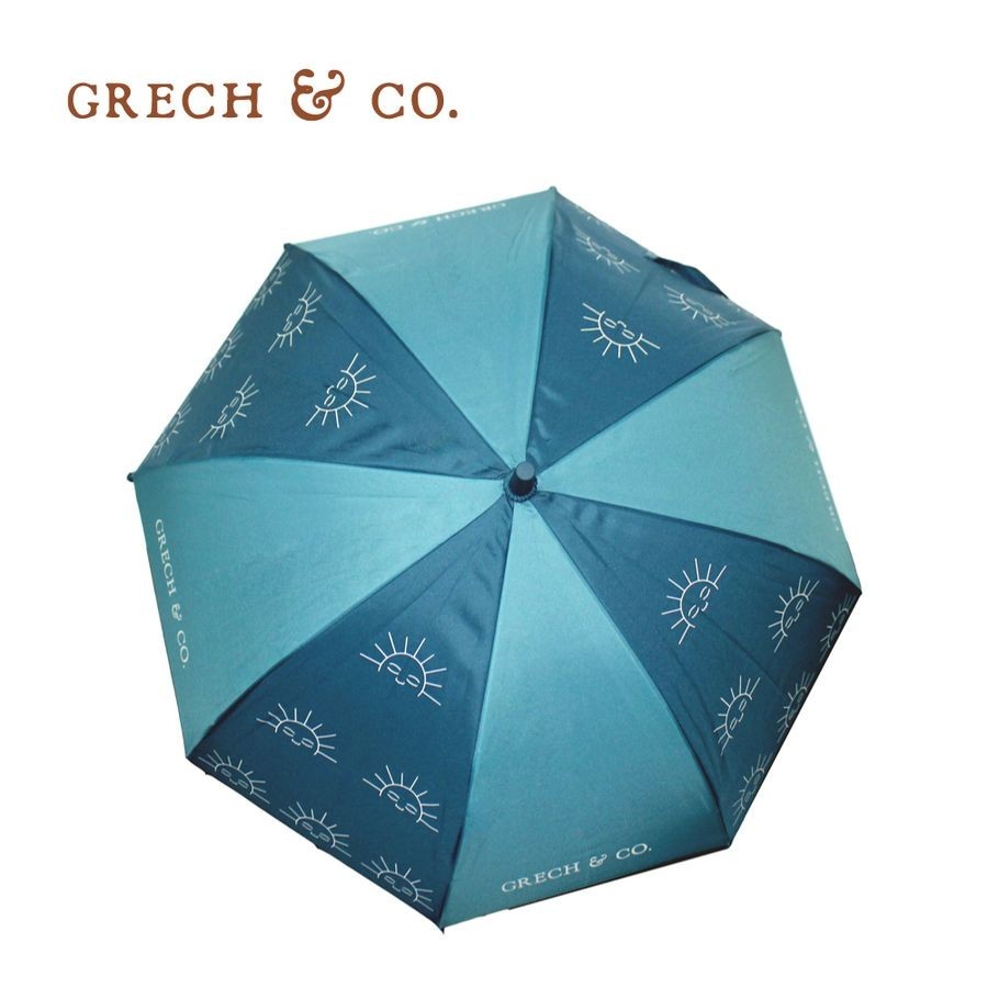 GRECH & CO.兒童雨傘/ 17吋/ 海水藍 eslite誠品