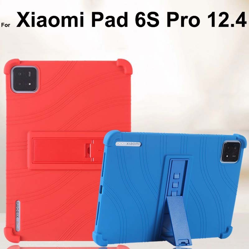 空壓殼適用於小米 XIAOMI Pad 6S Pro 12.4 軟矽膠防摔保護套 Pad6S 6SPro 平板保護殼