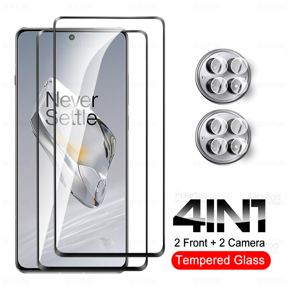 4 合 1 相機保護玻璃適用於 OnePlus 12 12R 鏡頭玻璃 One Plus Onemore 12 R On