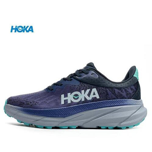 原裝 HOKA ONE ONE 挑戰者 ATR 7 減震公路戶外跑步鞋深藍色男女尺碼 36-45