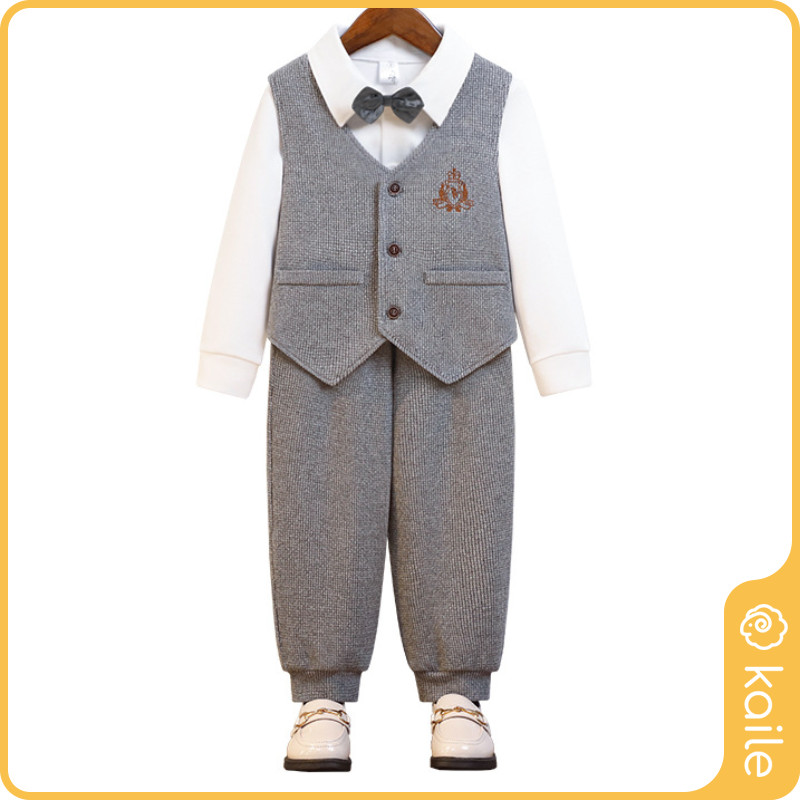 [男孩套裝] 0-4歲嬰兒服裝⚡️紳士花童表演服  週歲生日禮服⚡️kaile