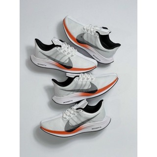 Nke Zoom Pegasus 超輕白橙慢跑鞋運動鞋高級運動鞋