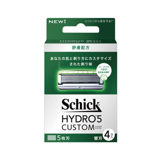 Schick 舒適水次元5辨型刮鬍刀頭（舒膚配方）