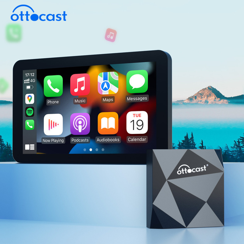 Ottocast USB 加密狗 CarPlay 無線適配器 Android Box CarPlay 加密狗 5Ghz