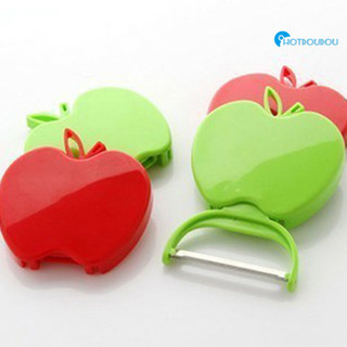 可摺疊蘋果型削皮器 蘋果刨 水果削皮刀 廚房小工具