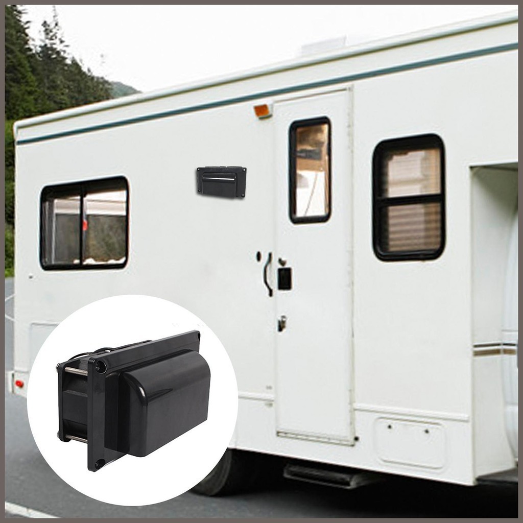 12v 超靜音側通風口風扇側通風排氣端口 RV 抽油煙機適用於露營房車房車 lofutw