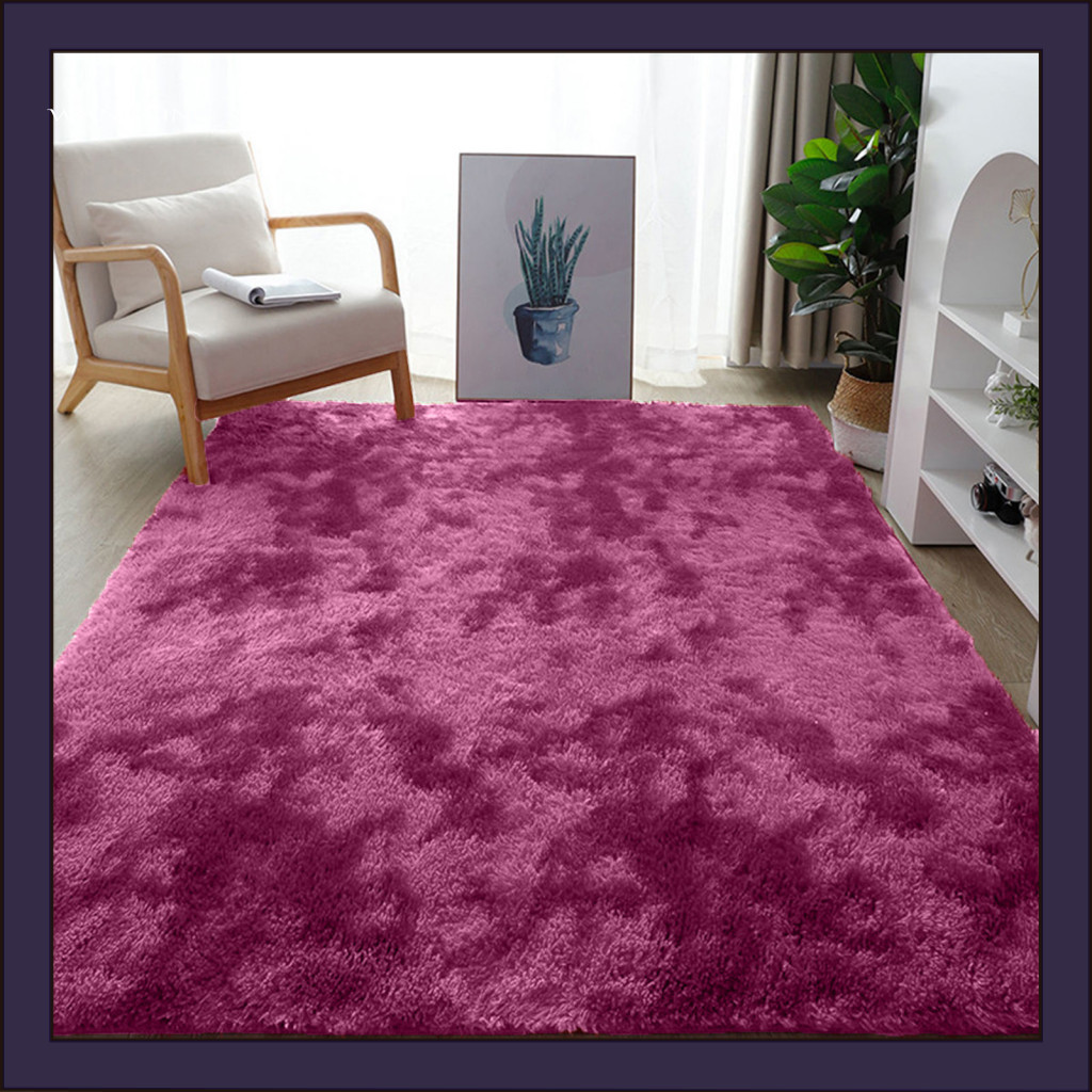 [WX] 柔軟區域地毯紮染地毯柔軟蓬鬆的紮染區域地毯,適用於客廳和臥室防滑和可機洗長毛地毯
