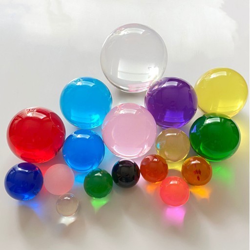 #圓球亞克力 #彩色實心球 *PMMA有機玻璃壓克力樹脂水晶透明彩色實心球