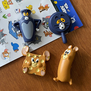 【Miracle】冰箱貼 變形了的貓和老鼠冰箱貼 可愛卡通公仔磁貼擺件裝飾