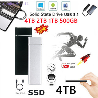 [ruiqingzhu] 4tb 外置 SSD 1TB 2TB 500GB 移動固態硬盤 USB 3.1 外置 [TW]
