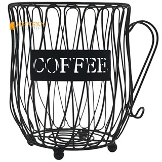 咖啡膠囊收納架咖啡杯線收納籃大容量濃縮咖啡膠囊架咖啡杯架