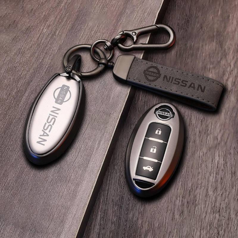 尼桑Nissan鑰匙套Teana Sylphy X-Trail Frontier Kicks Almera鑰匙圈 鑰匙扣