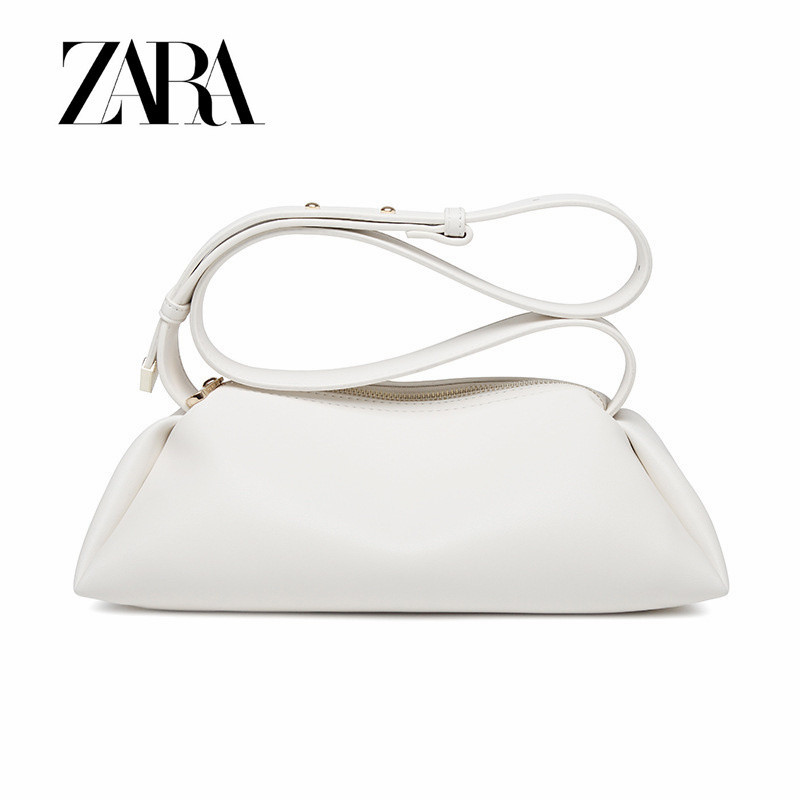 Zara軟皮大容量女潮新款單肩包時尚百搭斜跨包