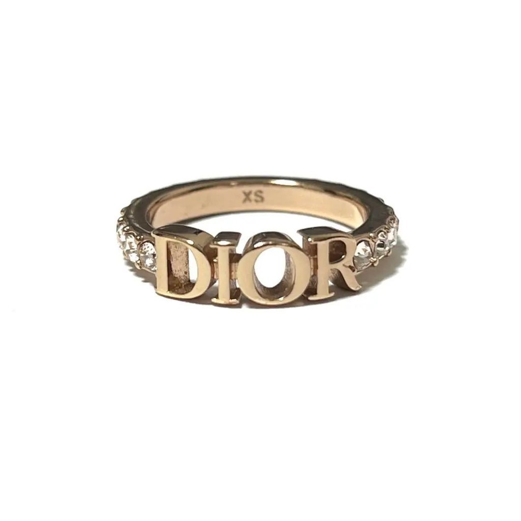 Dior 迪奧 戒指 粉紅色 日本直送 二手