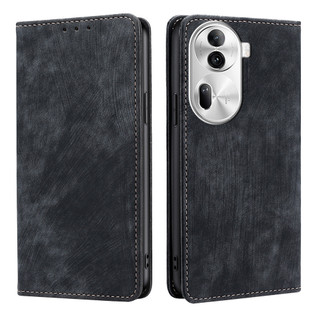 適用於 OPPO Reno 11 Pro 11F 5G Reno 10 Pro Plus 翻蓋皮套磁性書包帶卡槽的錢包保