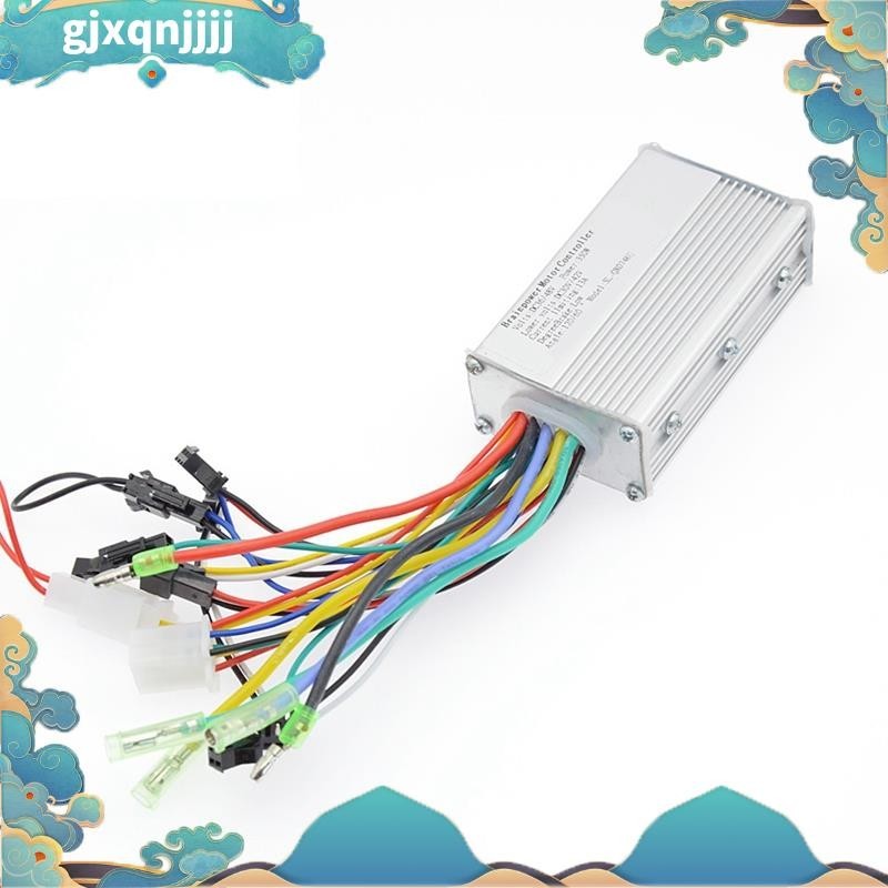 24v-36v 250W 350W 通用無刷電動自行車控制器無刷調速電機控制器電動自行車踏板車備件配件零件gjxqnjj