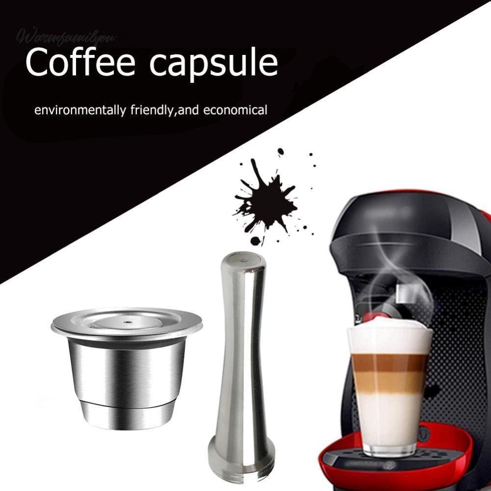 適用於Nespresso咖啡膠囊 油脂咖啡膠囊 可重複使用 [Warmfamilyou.tw]
