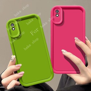 Case Xiaomi Redmi 9A 9i 9AT 手機殼 簡約男女磨砂軟殼金剛砂矽膠套全包保護