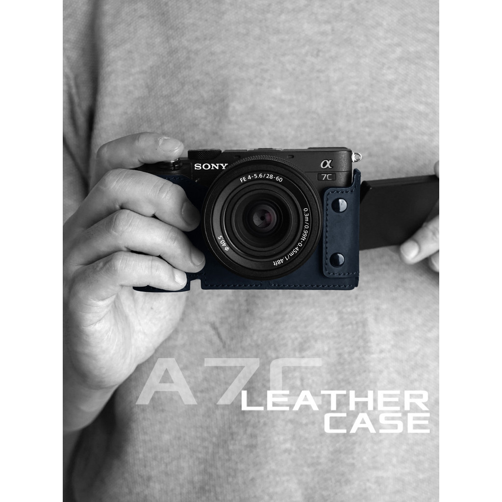 EvoLens❤ 索尼A7C二代相機皮套A7C2底座適用SONY保護套殼A7CR配件