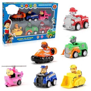 Paw Patrol Paw Patrol Dog Figures Racer 娃娃汽車套件適用於兒童男嬰女孩玩具