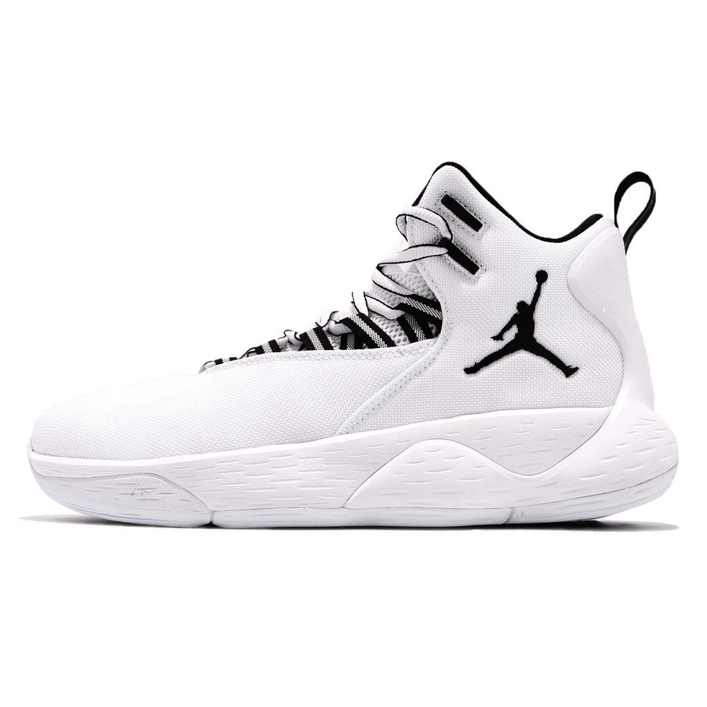 Nike 籃球鞋 Jordan Super.Fly MVP 白 黑 男鞋 XDR 實戰 ACS AR0038-100