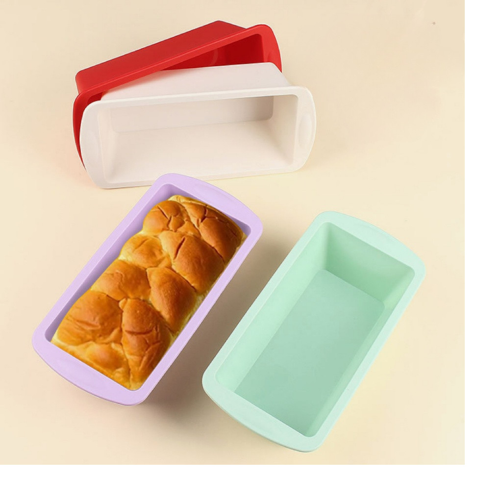 現貨【麵包模具】可蒸可烤吐司模具 食品級 矽膠 麵包蛋糕模具 空氣炸鍋烤箱土司盒子