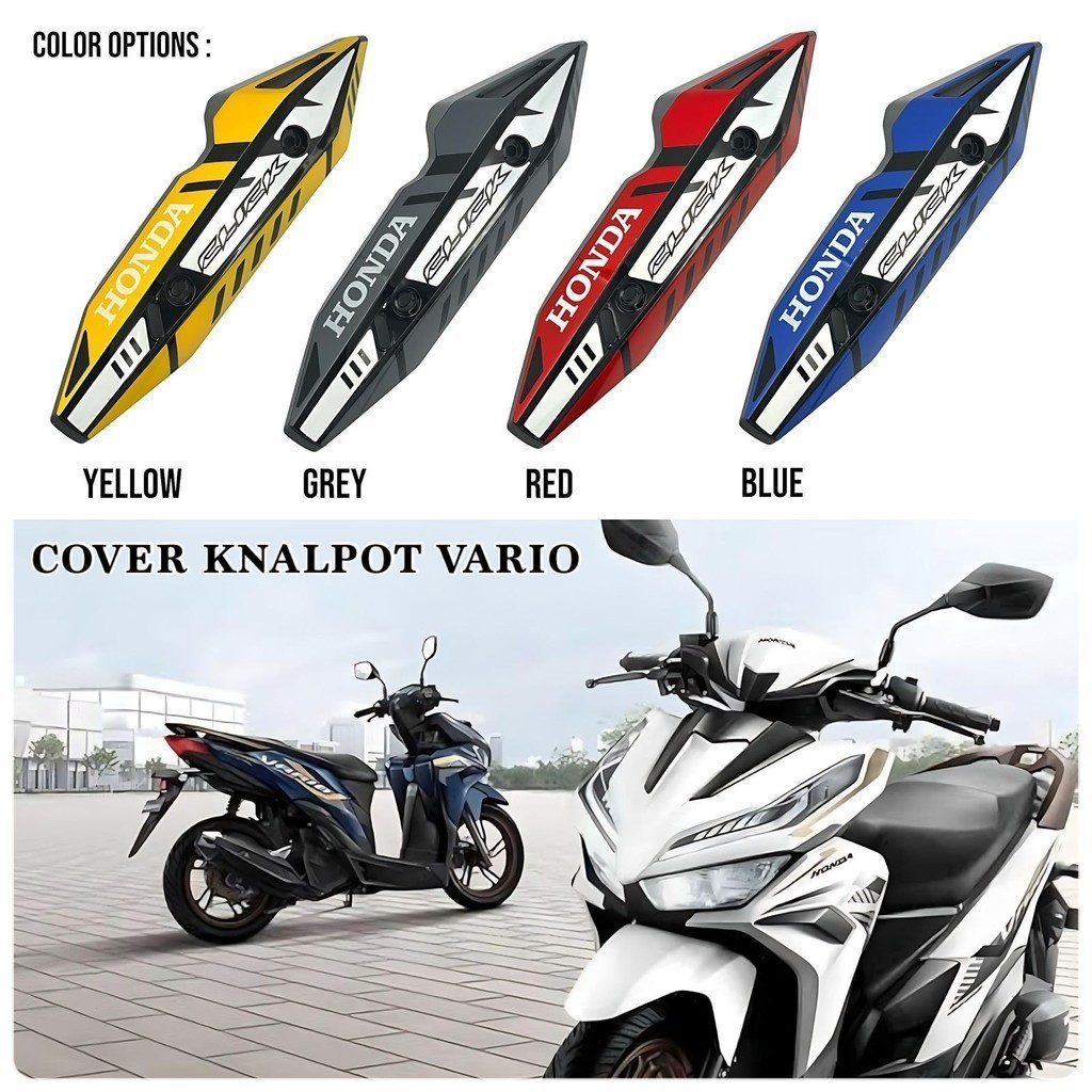 HONDA 本田 CLICK VARIO 125 和 150 摩托車排氣罩