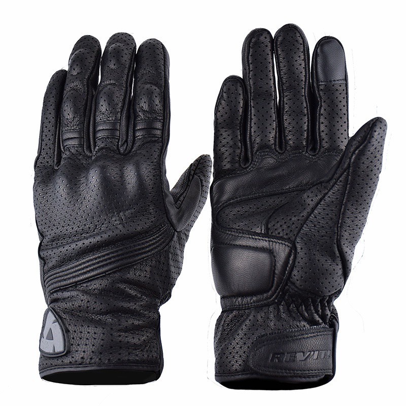 開發票Revit摩托車皮手套越野摩托車專業賽車防護裝備觸摸屏手套