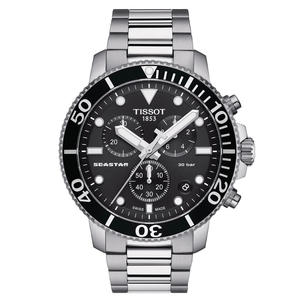 TISSOT 天梭 Seastar 1000 計時碼表 (T1204171105100)